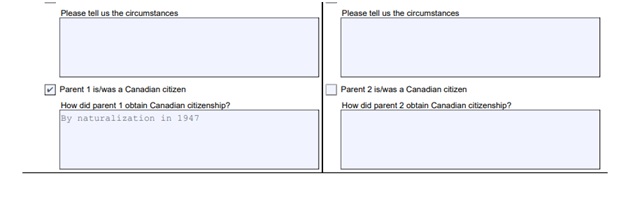 Citizenship Certificate Application Form Page 3 Bottom