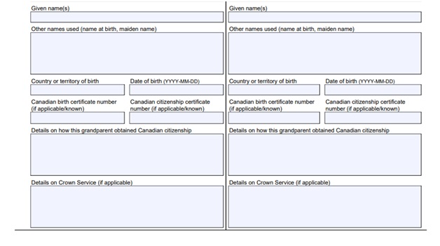 Citizenship Certificate Application Form Page 5 Bottom