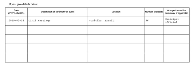 IMM 5532 Relationship Information and Sponsorship Evaluation Page 7 top: Family members with knowledge of your relationship part 3