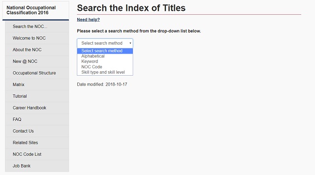 Searching the Index of Titles