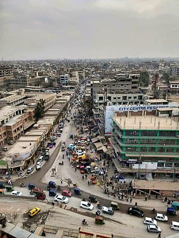 Peshawar by Mohammed Ahmed Arsalan Khan [CC BY-SA (https://creativecommons.org/licenses/by-sa/4.0)]