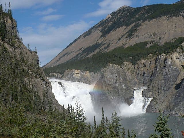 Virginia Falls at Nahani By Gierszep (Own work) [Public domain], via Wikimedia Commons