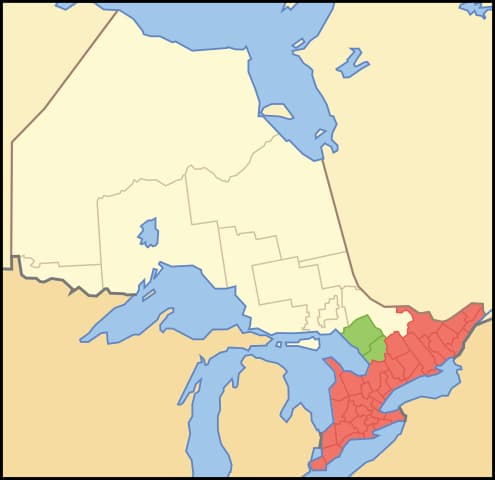 Southern Ontario via Vidioman / Public domain