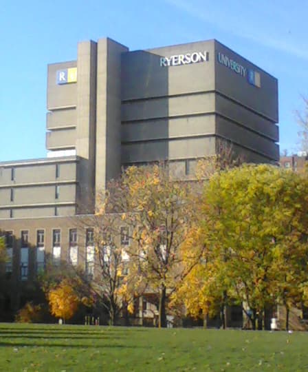 The Ryerson University Library in Toronto, Ontario. This file is licensed under the Creative Commons Attribution-Share Alike 3.0 Unported license.