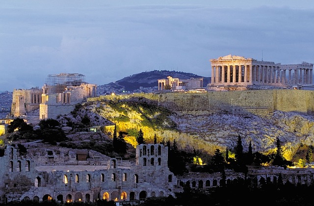 Acropolis via https://pixabay.com/en/acropolis-parthenon-athens-greece-12044/