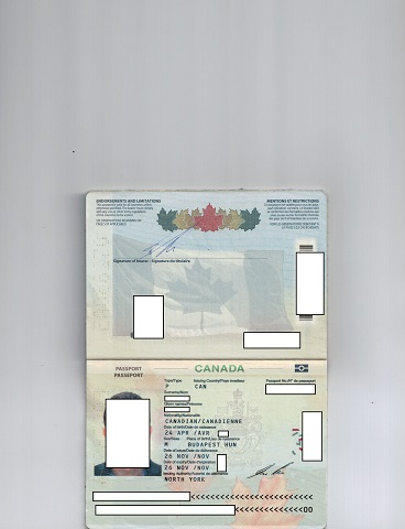 Canadian Passport