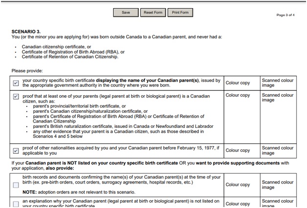 CIT 0014 Document Checklist Page 3 Top