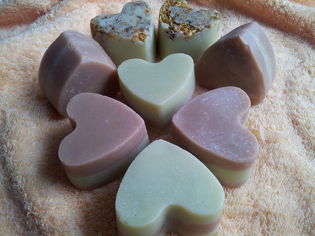 Soap via https://pixabay.com/en/soap-handmade-soap-toilet-wash-908227/