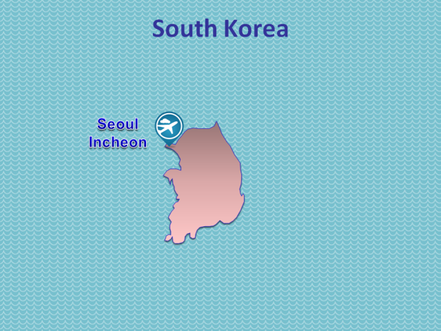 TWOV Participating Airports in South Korea