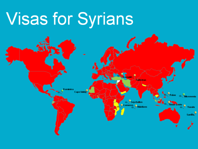 Visas for Syrians