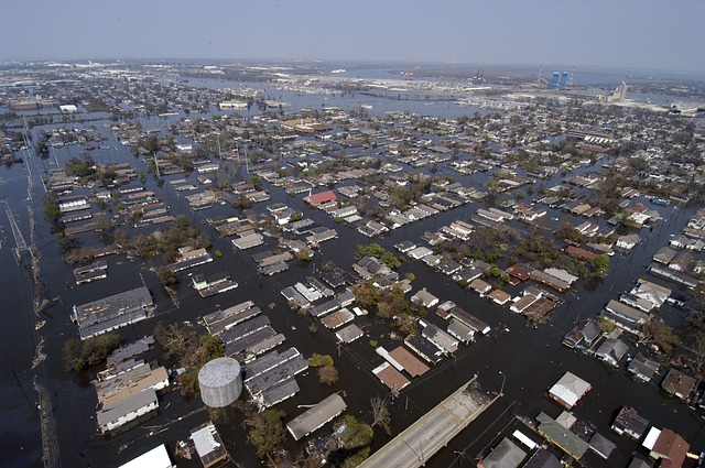 New Orleans during Katrina via https://pixabay.com/en/new-orleans-louisiana-81669/