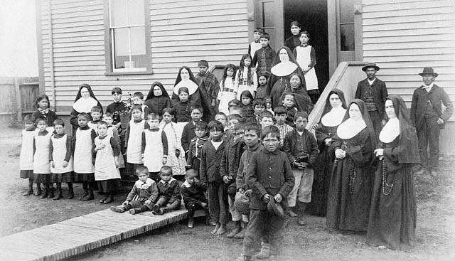 Residential School by H.J. Woodside