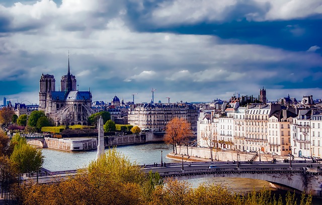 Paris via https://pixabay.com/en/paris-france-notre-dame-1900442/