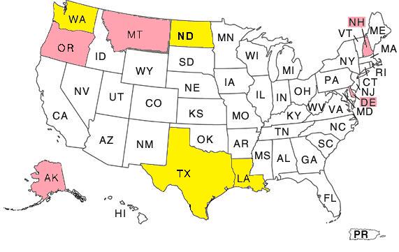 Sales Tax Rebate States