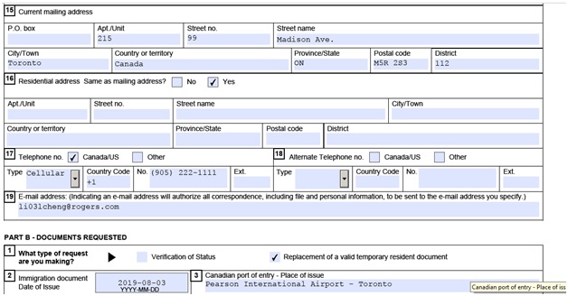 Completed VOS application part 2