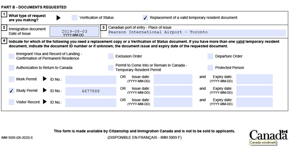 Completed VOS application part 3