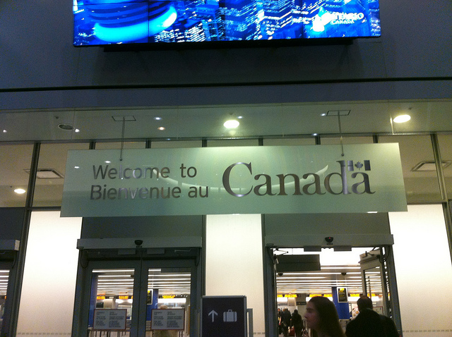 Welcome to Canada https://www.flickr.com/photos/cohencanada/6060743995