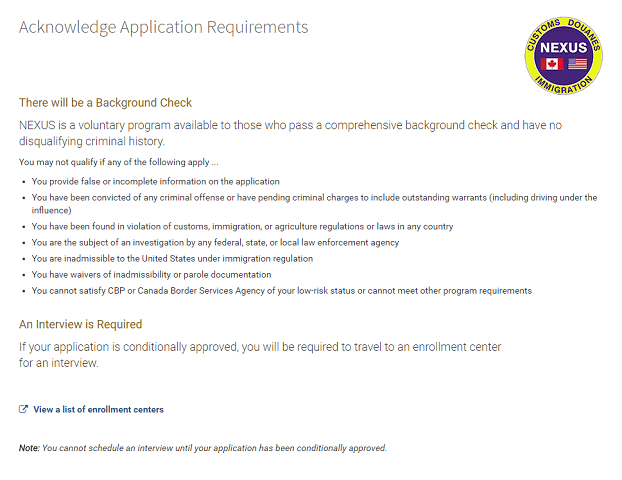 Background Check Acknowledgement