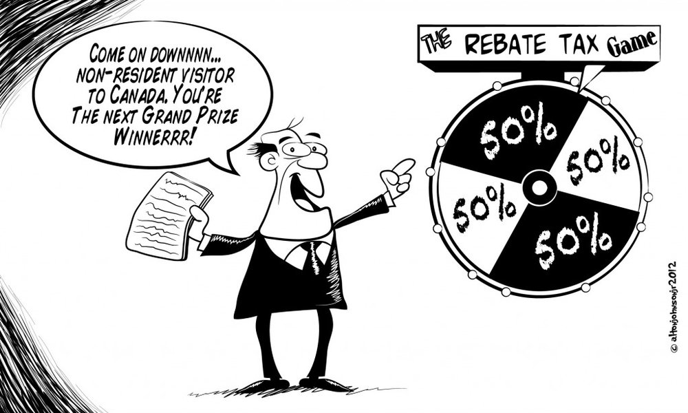 Rebate Tax Wheel of Fortune