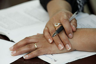 Woman's hands