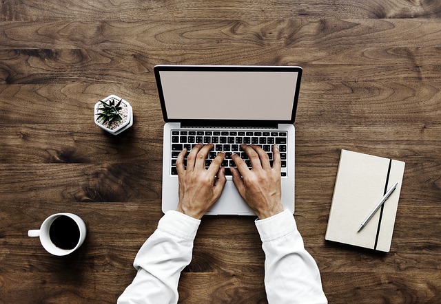 Laptop via https://pixabay.com/en/laptop-table-paper-wood-desktop-3242862/