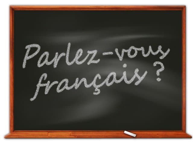 Parlez Vous Francais? https://pixabay.com/illustrations/board-school-blackboard-french-64271/
