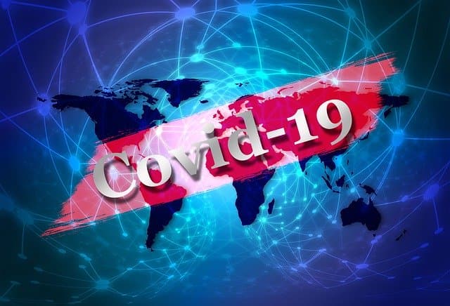 COVID-19 Map https://pixabay.com/illustrations/connection-covid-19-coronavirus-4884862/