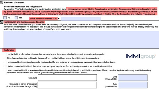 travel document application checklist