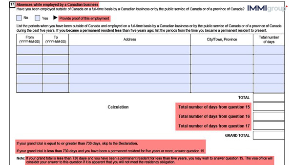 travel document application checklist