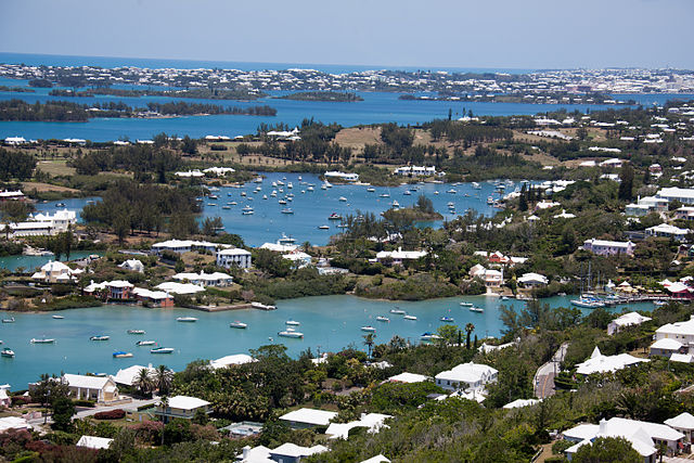 View from Gibbs Lighthouse By Mike Oropeza (Own work) [Public domain], via Wikimedia Commons