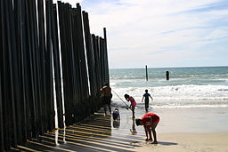 US Mexico Border Fence [Public Domain]