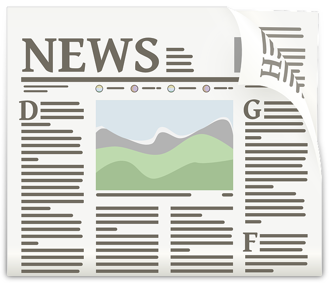 Newspaper https://pixabay.com/vectors/newspaper-article-journal-headlines-154444/