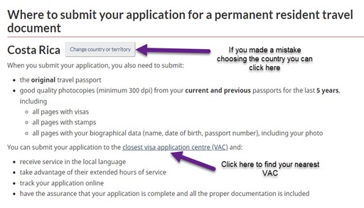 what is pr travel document